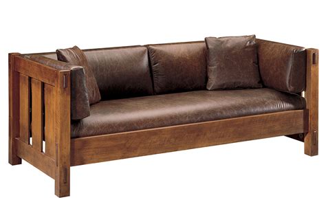 Stickley mission oak morris lounge chair, american, circa 1990's. Bow Arm Morris Chair, Mission Collection - Stickley Furniture