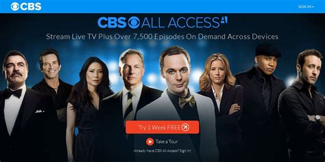 Cbs All Access Unveils Commercial Free Option Screen Rant