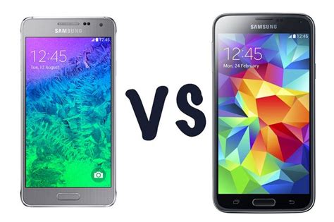 Samsung Galaxy Alpha Vs Samsung Galaxy S5 Whats The Difference