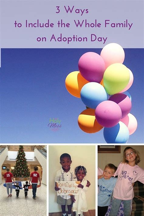 A father plays an important role in the triad and these meaningful sentiments are a reminder of how all hearts will forever be connected through the love of a child. 3 Ways to Include the Whole Family on Adoption Day | Adoption day, Adoption gifts, Adoption party