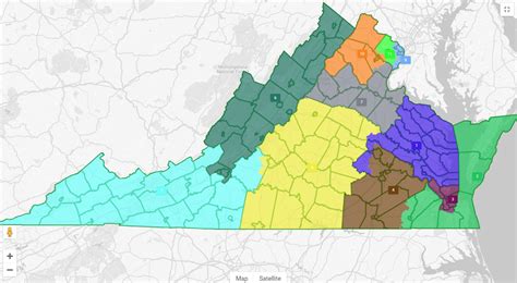 Virginia Voting District Map Get Latest Map Update