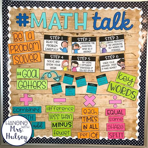 Anna Hulsey On Instagram Finished Up My Math Bulletin Board Set Today