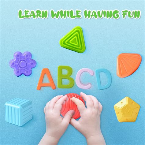 Buy Funnism Baby Shape Sorting Toy Colorful Cube With 14pcs Sensory