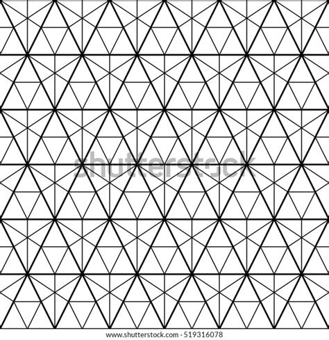 Triangle Grid Design Stock Vector Royalty Free 519316078