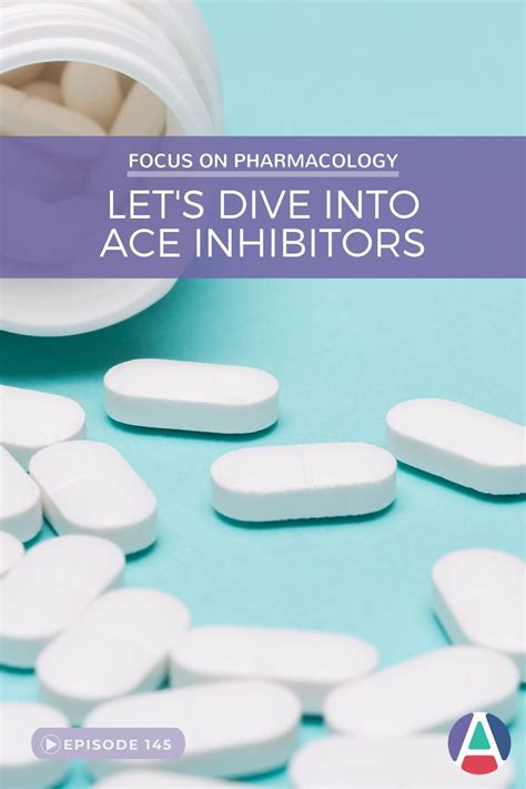Ace Inhibitors Episode 145 Straight A Nursing Pharmacology