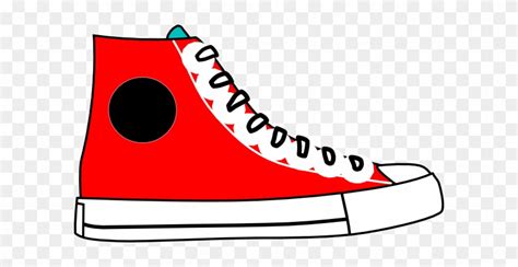 Red Converse Clip Art Free Transparent Png Clipart Images Download