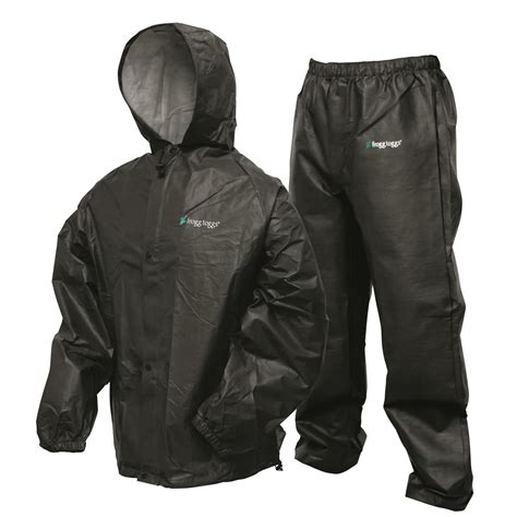Frogg Toggs Mens Waterproof Pro Lite Rain Suit 697158 Jackets