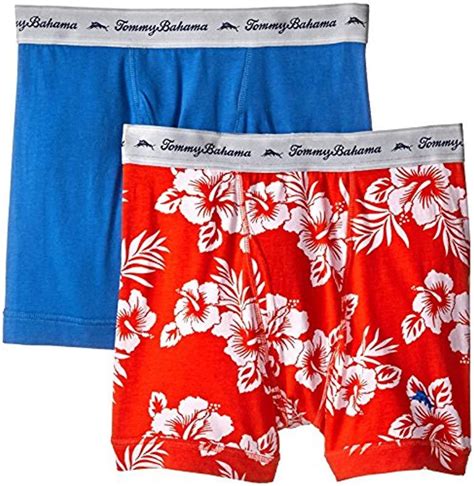 Tommy Bahama 2 Pack Stretch Cotton Comfort Oahu Floral Boxer Brief For