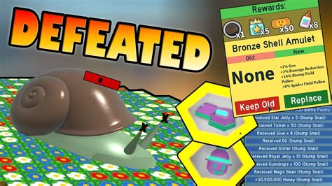 Roblox's bee swarm simulator codes are a reenactment preoccupation made by a roblox beguilement engineer called onett. SNAIL BOSS DEFEATED!!! New Amulet! - Roblox Bee swarm s ...