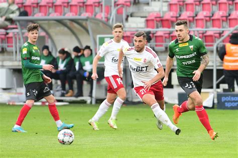 ŁKS Łódź - GKS Tychy 1:1. Łodzianie przeważali, ale nie wygrali. Dwa