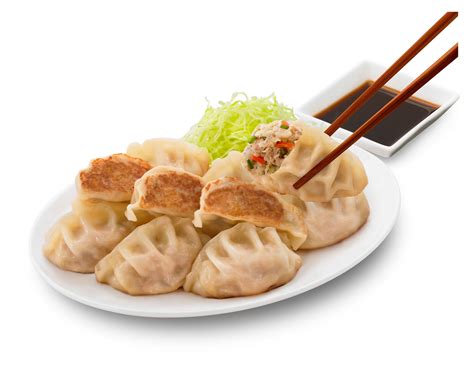 To assemble the gyoza, hold the dumpling skin in the palm of one hand and put a heaped teaspoon of the filling onto the centre of the skin. Festive Pack! Chicken Gyoza 40 pcs. 800g Deals for only S ...