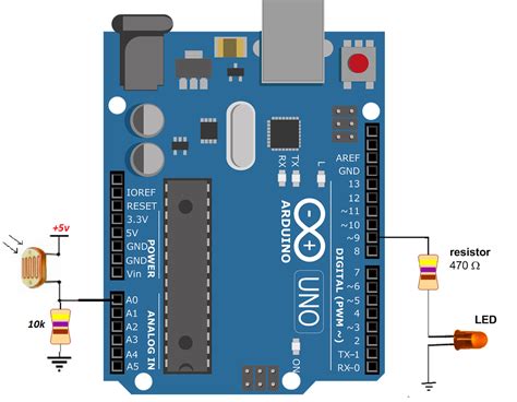 Pairing A Light Dependent Resistor Ldr With An Arduino Uno Circuit