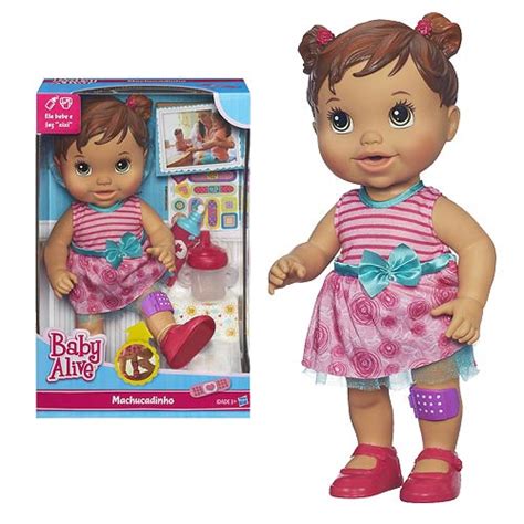 Baby Alive Baby Gets A Boo Boo Doll Hispanic Hasbro Baby Alive