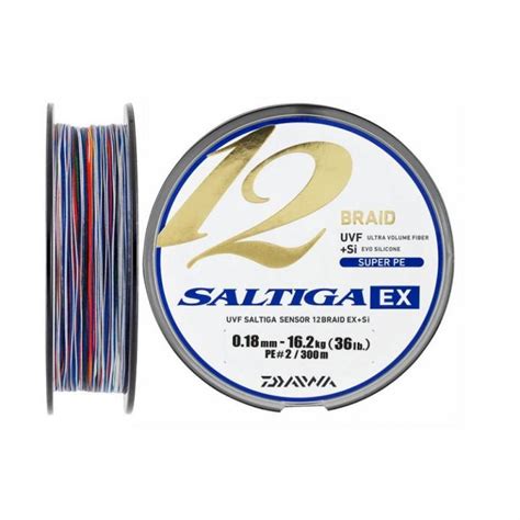 Daiwa Saltiga Braid Ex Multicolor M Rinnegan