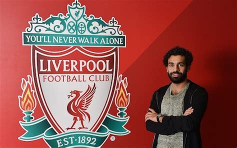 Silver badge with butterfly clip back red enamel front lfc crest in white and silver 6 stars in gold winning years in silver dimensions: Mo Salah's Liverpool debut delayed by visa issue