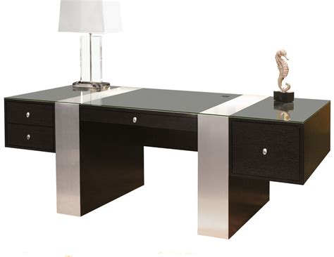 This Will Be My Desk Sharelle Furnishings Nero Desk Allmodern