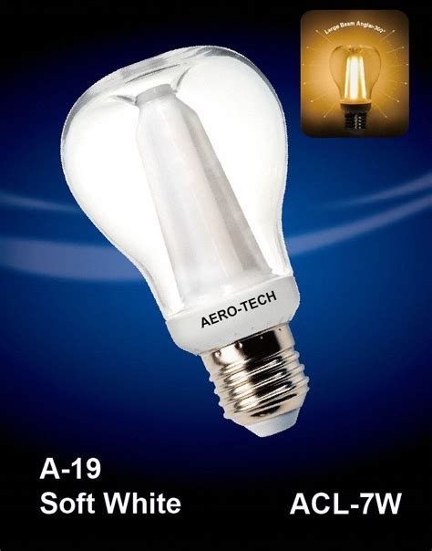 Aero Tech Led Bulb A19 Medium Screw E26 3000k 800 Lm 7 W 120 V