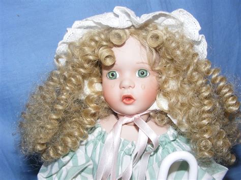 Ashton Drake Doll Little Bo Peep Wendy Lawton Porcelain Doll With Sheep Ebay