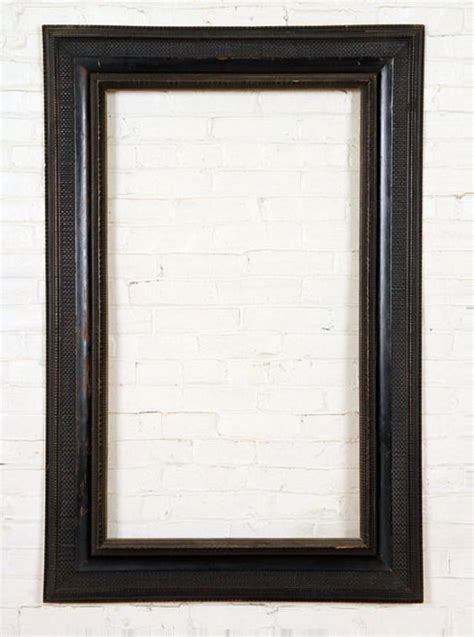 19th Century Ebonized Dutch Ripple Moulding Frame Mar 28 2020