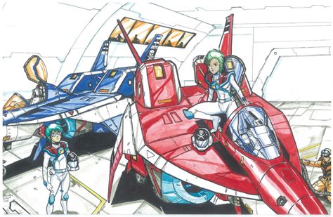 Robotech Max And Miriya Sterling Commission By Greg Lane Part 5 In