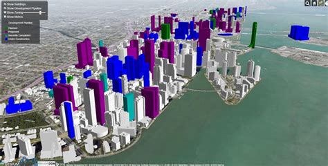 Interactive Map Plays With Miami Skyline Next City