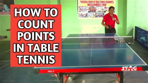 Table Tennis Points Counting Rules Table Tennis India Youtube