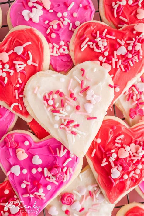 Valentines Day Sugar Cookie Recipe My Heavenly Recipes