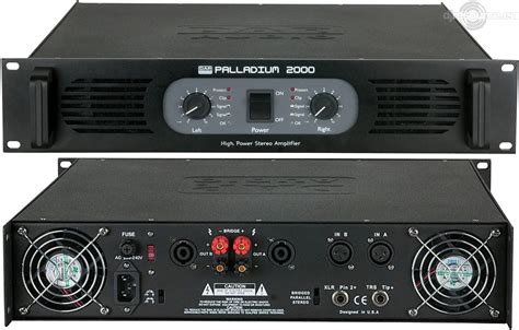 Dap Audio › P 2000 › Amplifier Gearbase Djresource