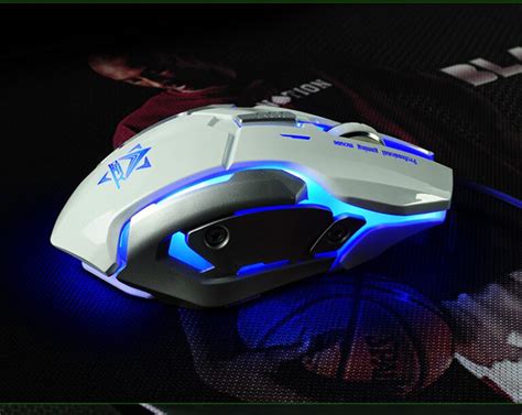 Dsfy X9 White Rgb Gaming Mouse Optical Usb Wired Mice