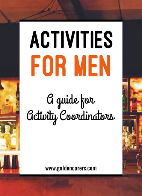 Activities For Men Activities For Dementia Patients Alzheimers Activities Elderly Activities