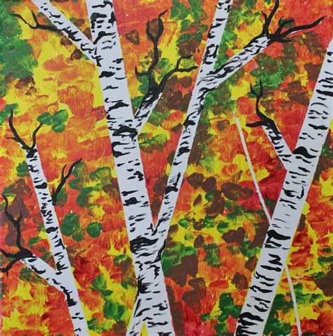 Choose an area such as a forest in the fall, a lake or the oceanfront and watch kid's creativity come to life. Kids' Fall Trees Canvas Painting! - Art Event in Fort ...