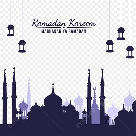 Ramadhan Atau Ramadhan Kareem Dengan Lentera Masjid Masjid Islamic