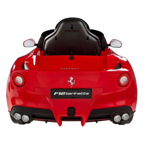 Ferrari F12 Berlinetta Coche De Batería Para Niños Rastar