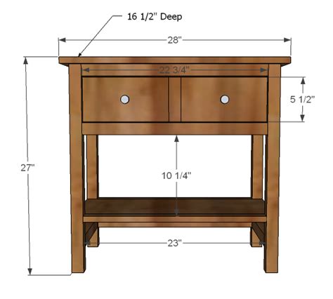 Woodwork Bed Side Table Plans Pdf Plans