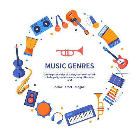 Music Genres Free Music Genres Icons On Behance The Sum Of All
