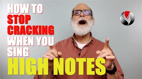 Just hitting a high note isn't enough to make it pleasant, or transcendent, to listen to. How To Stop Cracking When You Sing High Notes - YouTube