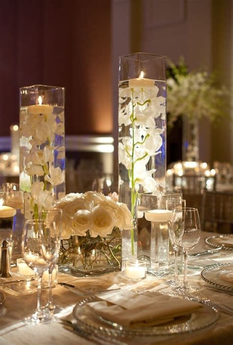 Glass Vase Wedding Centerpiece Ideas
