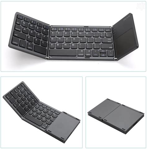 Foldable Bluetooth Keyboard With Touchpad B033 In Ilala Accessories