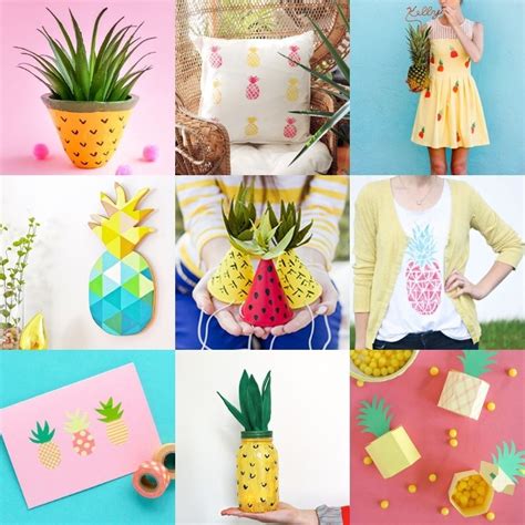 Pineapple Crafts So Sweet Youll Have To Make Diy Candy