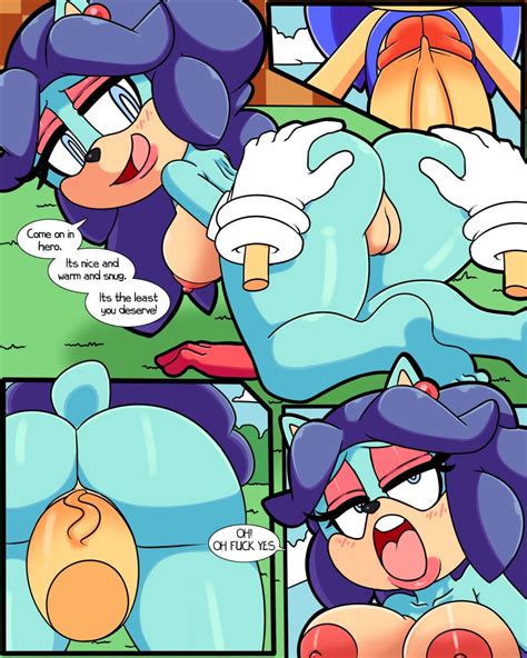 Rule 34 Adventures Of Sonic The Hedgehog Ass Ass Grab Big Breasts Big Penis Breasts Breezie