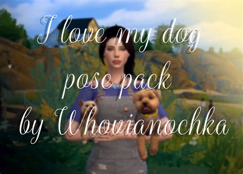 Whovianochka Puppy Pose Sims 4 Pets Poses Sims 4