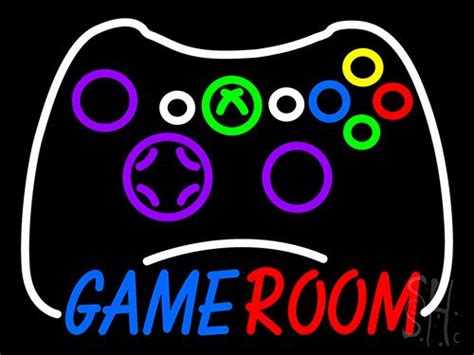 Game Room Xbox Controller Led Neon Sign Game Room Custom Xbox One