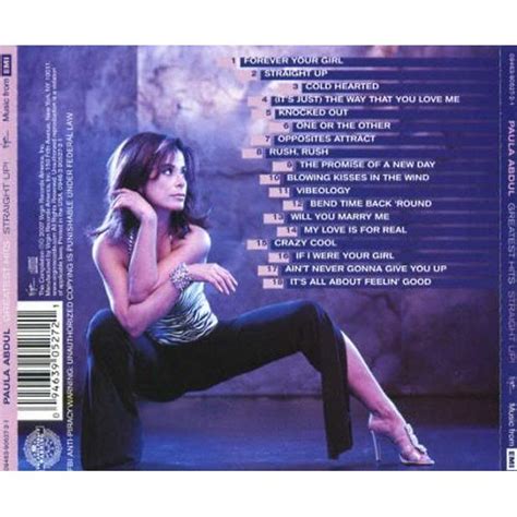 Greatest Hits Paula Abdul Mp3 Buy Full Tracklist