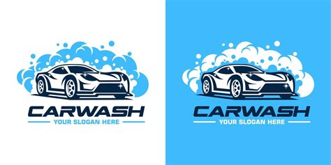 Carwash Logo Vector Vector Art At Vecteezy