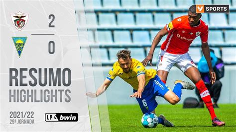 Highlights Resumo Santa Clara 2 0 Estoril Praia Liga 21 22 29