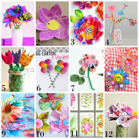 12 Beautiful Spring Flower Process Art Ideas For Kids