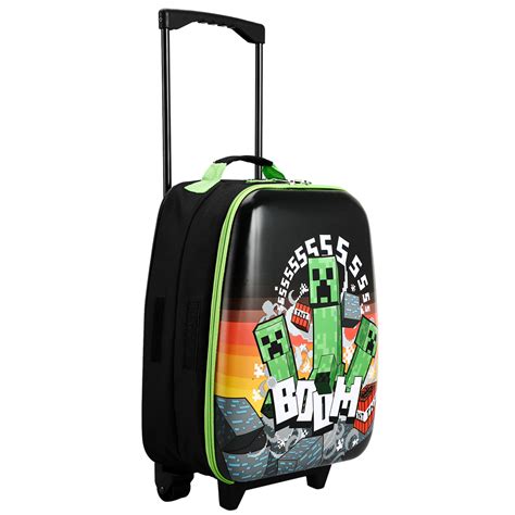 Minecraft Collapsible 16 Hard Case Kids Luggage
