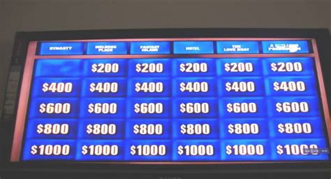 Boards, from birthday parties to bridal showers and if you've ever hosted your own superfan event and created your own jeopardy! Jeopardy! Game Board | Download Scientific Diagram