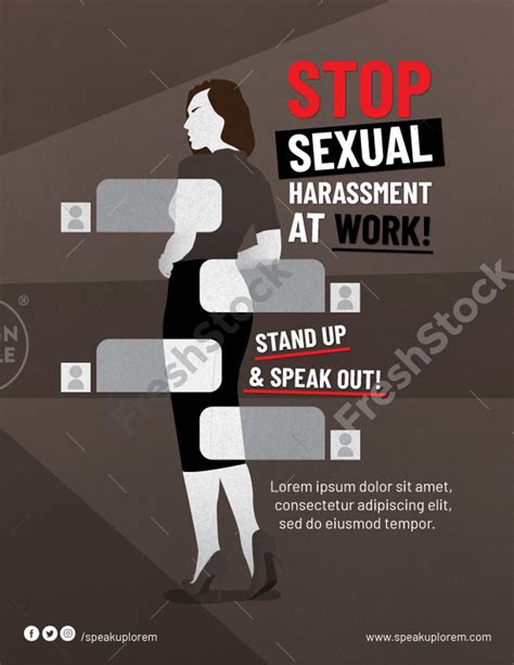 Me Too Movement Stop Sexual Harassment At Work Freshstock