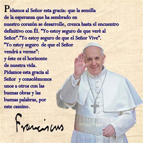 Blog Católico Gotitas Espirituales Pensamiento Del Papa Francisco